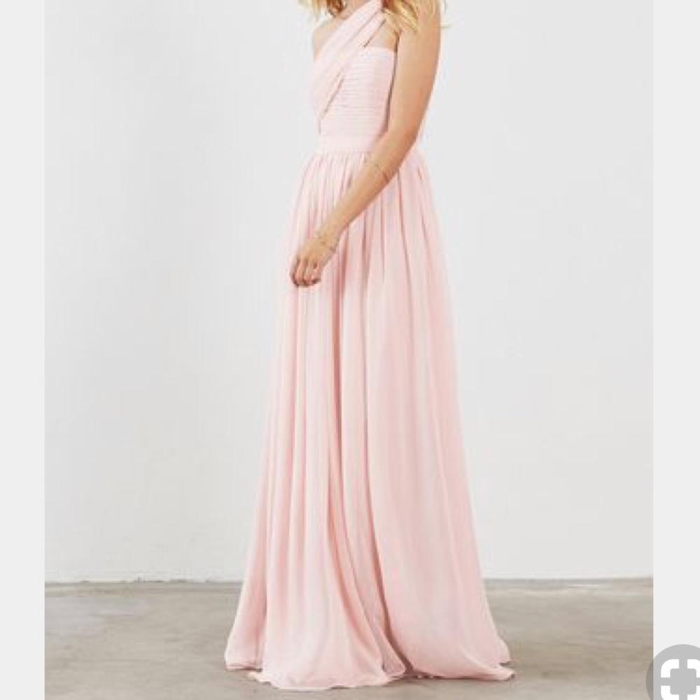 Blush Bridesmaid Dress - Weddington Way Seraphina